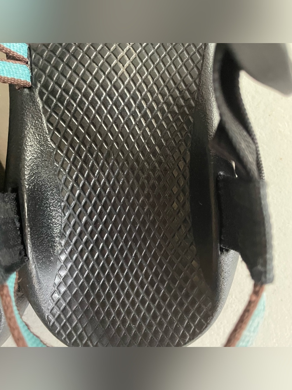 Chaco ZX/2 Classic Double Strap Hiking Sandals Teal blue & Brown Women's 8 - Picture 13 of 14